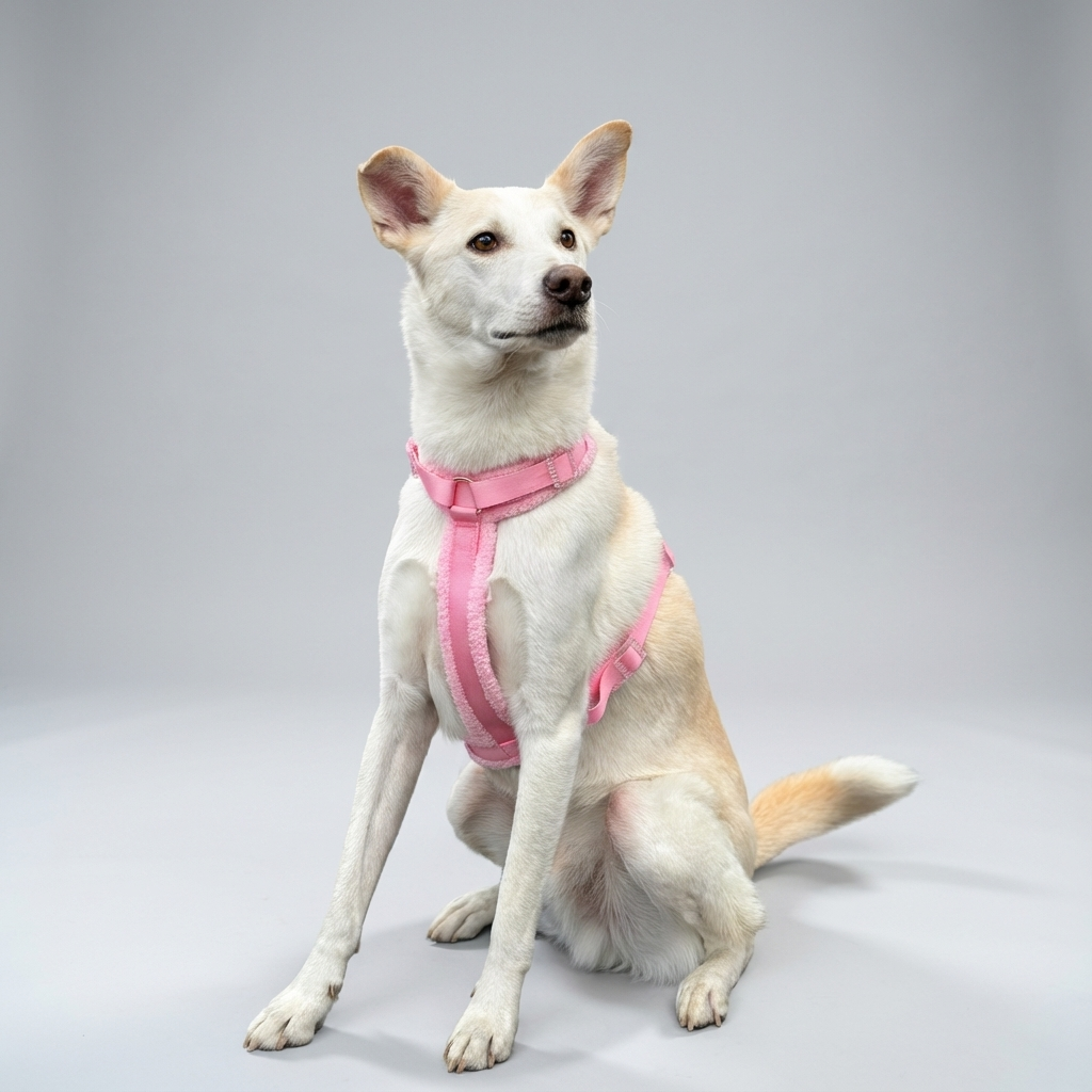 Hundegeschirr-Set Teddy Rosa-0