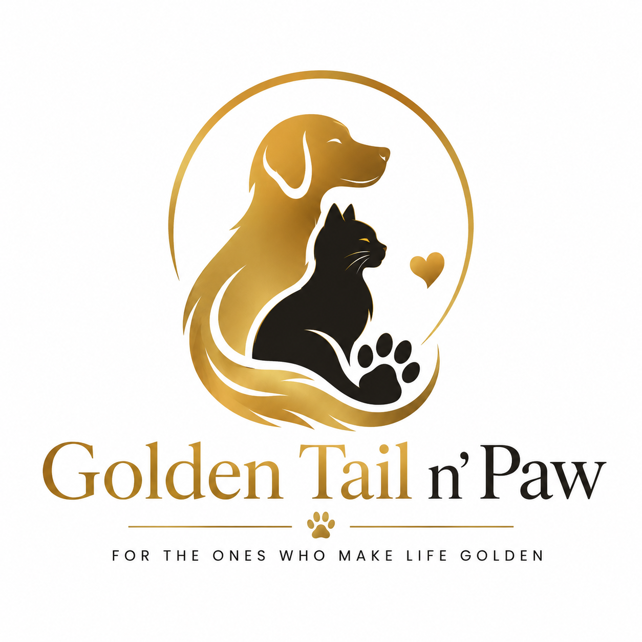 Golden Tail n’ Paw